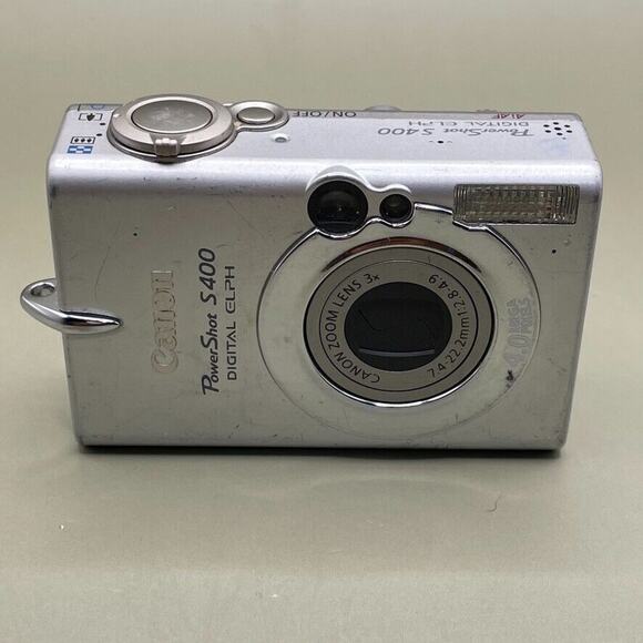 Canon PowerShot S400 Digital ELPH 4.0‎ MP Digital Camera AS IS/PARTS - Picture 1 of 6